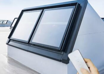 European Style House Smart Aluminium Roof Sash Windows Waterproof ...